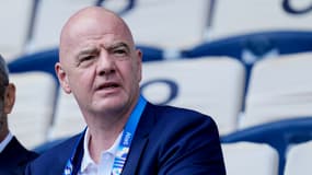 Gianni Infantino, le président de la Fifa, lors des JO 2024 à Paris