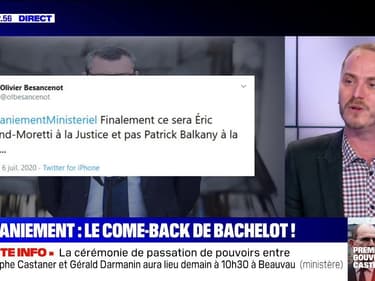 Face à la nomination d'Éric Dupond-Moretti et Gérald Darmanin, les réactions sur Twitter ne se sont pas faites attendre
