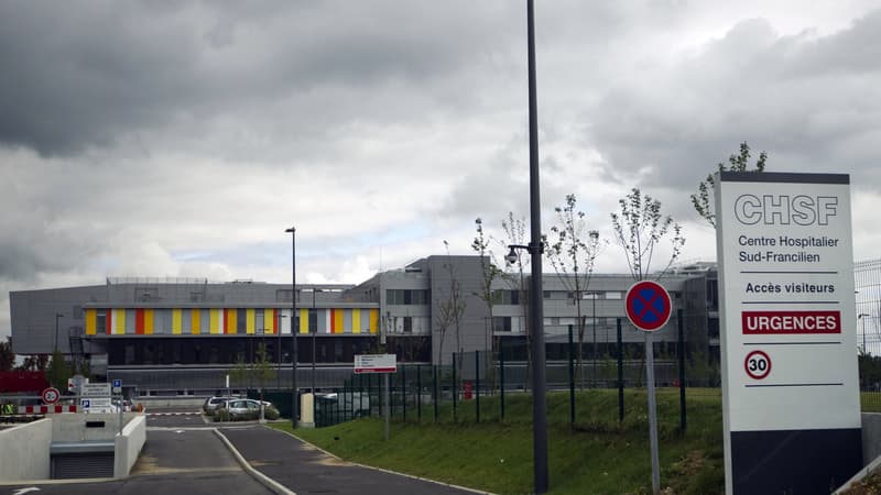 Le centre hospitalier de Corbeil-Essonnes.