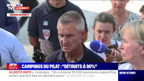 Incendies en Gironde: "Énormément d'explosions se sont produites" dans les campings du département, annoncent les autorités