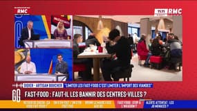 "On veut que les gens mangent correctement mais ce n'est pas possible" avec les fast-foods, estime Didier, auditeur