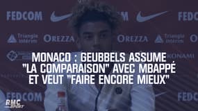 Monaco : Geubbels assume "la comparaison" avec Mbappé et veut "faire encore mieux"