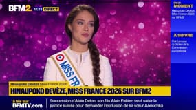 Devenir Miss France, un rêve pour Hinaupoko Devèze? Elle répond sur BFM2