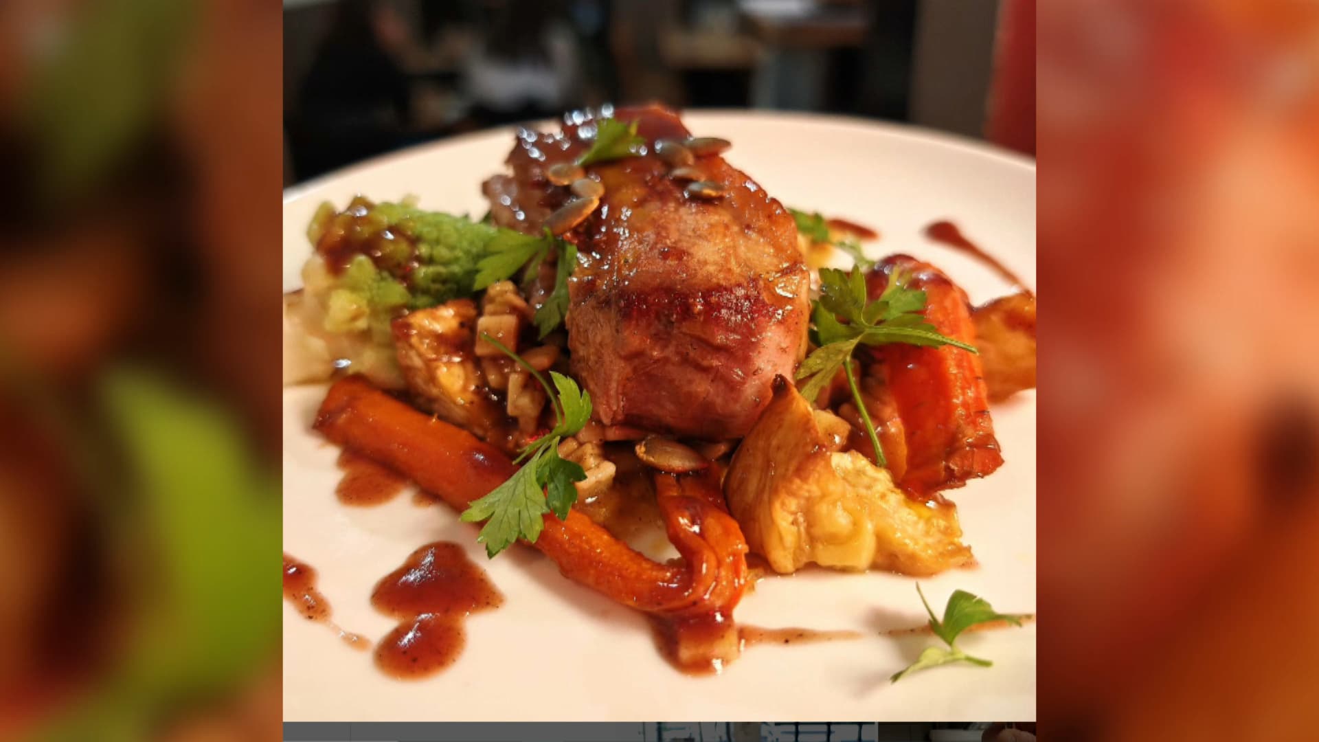 Un plat servi au restaurant Danton, à Lyon. Un plat servi au restaurant Danton, à Lyon.