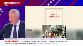 "Je crois qu'un ministre doit garder sa liberté d'écrire s'il le souhaite" affirme Bruno Le Maire, après la publication de son nouveau roman 