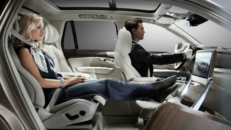 Le "Lounge Console", l'aménagement grand luxe aux airs de salon roulant conçu par Volvo sur son SUV XC90.