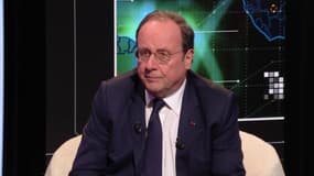 François Hollande sur BFMTV ce mercredi 21 janvier.