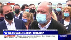 Éric Dupond-Moretti: "Xavier Bertrand s'investit dans la région mais dit qu'il veut aller à l'Élysée, on ne peut pas à la fois être à la région et à l'Élysée"