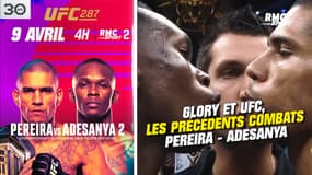 UFC 287 : Pereira vs Adesanya : les premiers combats de la saga (extrait du film La Traque)