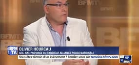 Manifestation: "Les policiers sont fatigués et en ont ras-le-bol", Olivier Hourcau