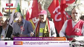 800 000 personnes dans la rue, l'objectif des syndicats 