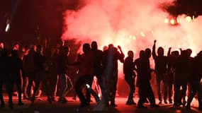 Des supporters marseillais