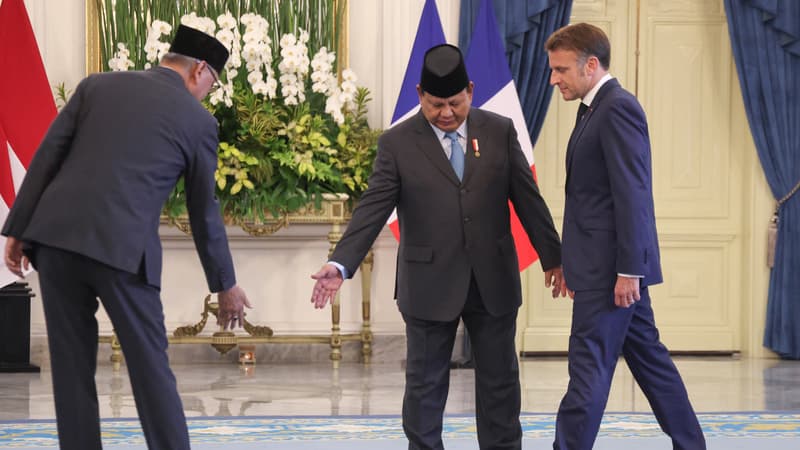Contrats dans la Défense et l'énergie, guerre à Gaza... Les enjeux de la visite d'Emmanuel Macron en Indonésie