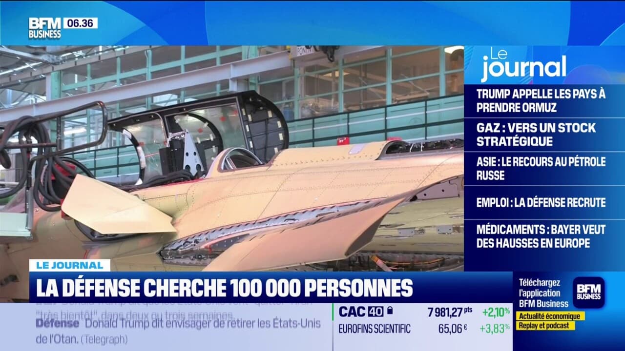 La Défense cherche 100.000 personnes