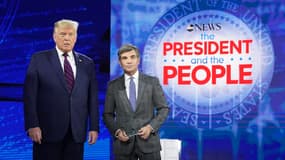 Le président américain Donald Trump était l'invité d'une session de questions-réponses retransmise sur ABC News, mardi 15 septembre.