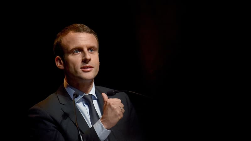 Emmanuel Macron, le 8 décembre 2016.