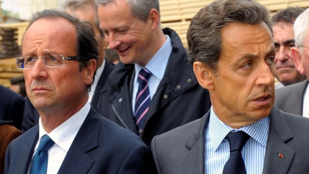 françois Hollande et Nicolas Sarkozy, c'est 84 nouveaux impôts en deux ans, révèle Le Monde.