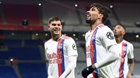 Bruno Guimaraes et Lucas Paqueta