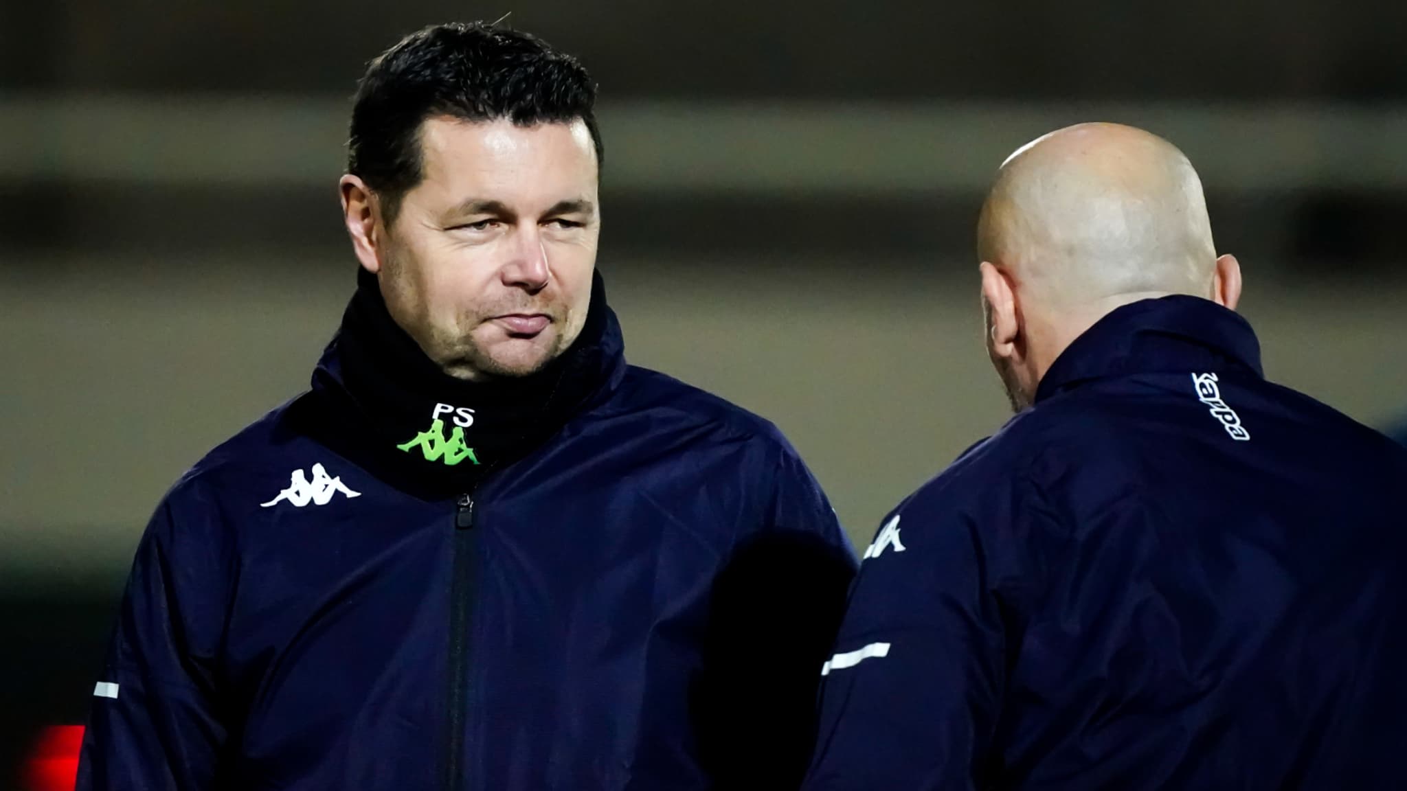Pierre Sage au Red Star en janvier 2022