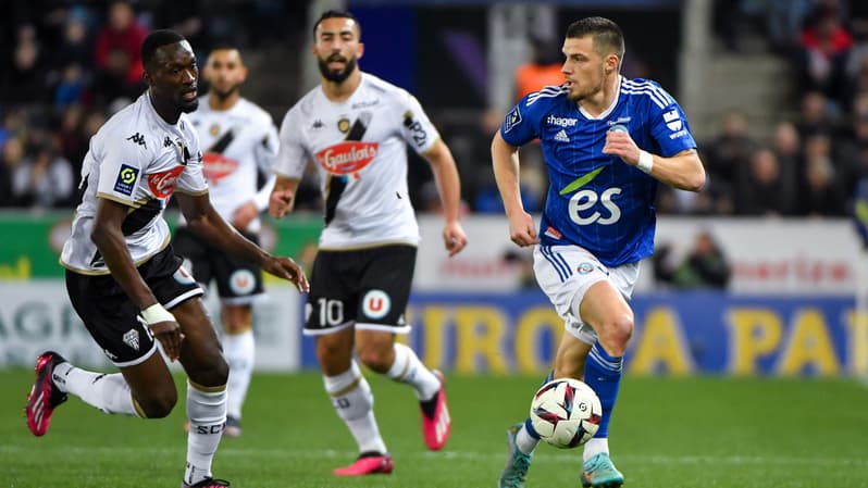 Strasbourg s'est imposé 2-1 contre Angers