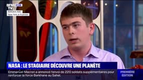 Après 3 jours de stage à la Nasa, il découvre une nouvelle planète