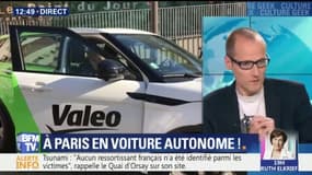 On a testé la voiture autonome à Paris