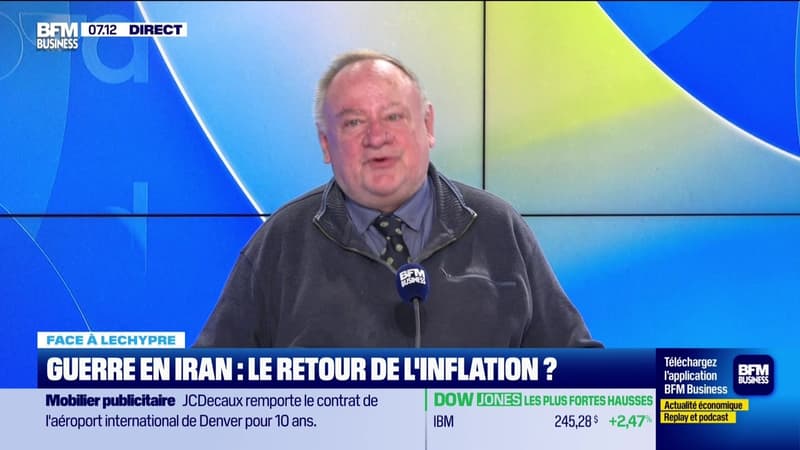 Emmanuel Lechypre face à Jean-Marc Daniel : Guerre en Iran, le retour de l'inflation ? - 04/03
