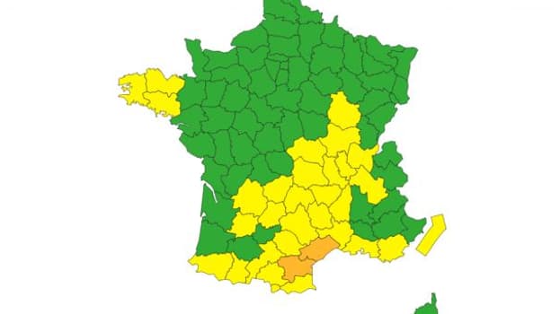 La carte de vigilance de Météo France pour le 11 mars La carte de vigilance de Météo France pour le 11 mars