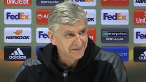 Arsène Wenger en conférence de presse