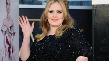 Adele aux Oscars en 2013.