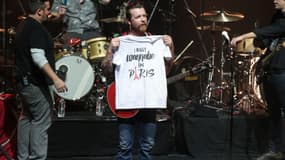 Les Eagles of Death Metal en concert hier à Paris