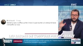 #Magnien, la chronique des réseaux sociaux : Les salons de coiffure pris d'assaut - 15/05