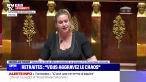 Mathilde Panot au gouvernement: "Nous ne vous laisserons jamais tranquilles"