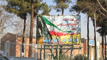L'ancienne ambassade des Etats-Unis en Iran, en janvier 2005 à Téhéran.