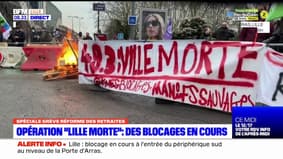 Grève du 23 mars: des blocages en cours dans les rues de Lille