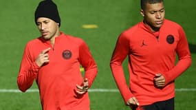 Neymar et Kylian Mbappé