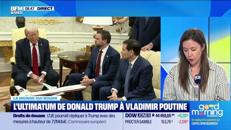 Caroline Loyer : L'ultimatum de Donald Trump à Vladimir Poutine - 15/07