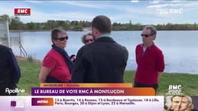 RMC chez vous : Le bureau de vote RMC à Montluçon - 19/04