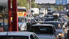 Premiers départs en vacances d'été chargés sur les routes de France. (Photo d'illustration)