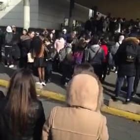 Loi travail : Blocus du lycée Jean-Macé à Vitry-sur-Seine - Témoins BFMTV