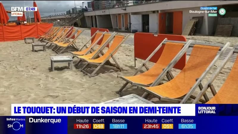 Le Touquet: un début de saison en demi-teinte