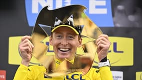 Matteo Jorgenson lors de Paris-Nice, le 10 mars 2024.