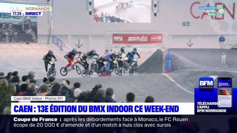 Caen: la 13e édition du BMX Indoor a lieu ce week-end