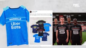 Puma présente des troisièmes maillots similaires dont ceux de l'OM et Rennes