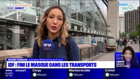 Ile-de-France: fini le masque dans les transports
