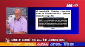 Triathlon reporté, un fiasco à 1 milliard ? "Dans la baie de Rio de Janeiro c'était pire" souligne Didier Giraud