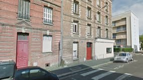 L'incendie s'est déclaré dans un appartement, au troisième étage de cet immeuble situé au 11, rue Berthelot au Havre.