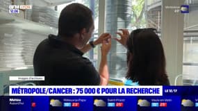 La métropole de Lyon verse 75.000 euros à la ligue contre le cancer