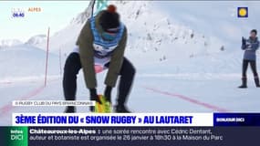 Lautaret: troisième édition du tournoi de "snow rugby" ce week-end