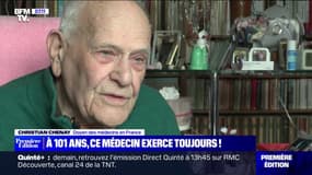 À 101 ans, ce médecin exerce toujours et va recevoir les honneurs de ses pairs 